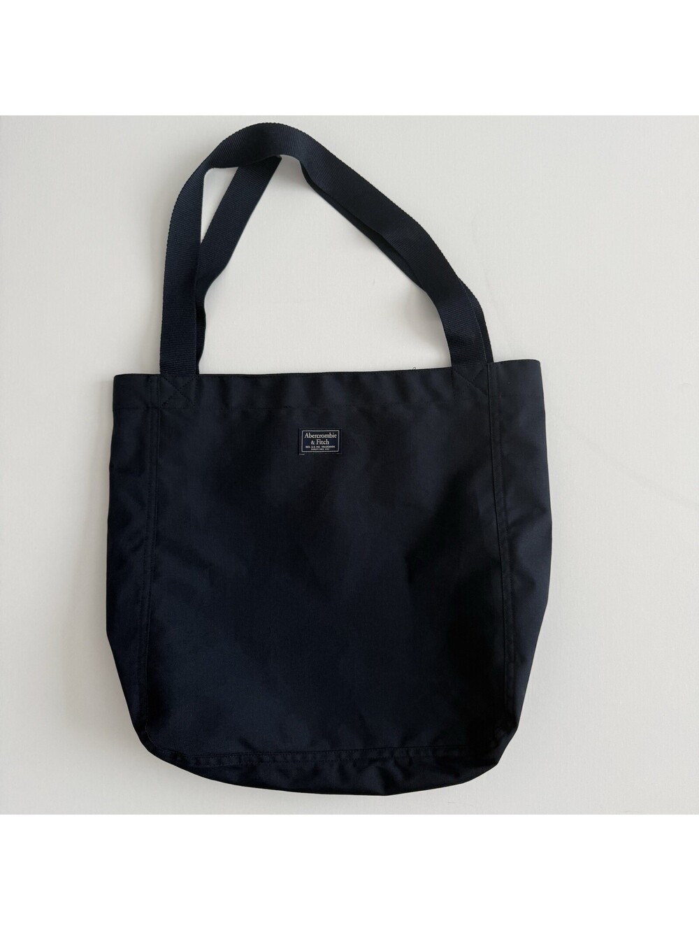 Abercrombie & Fitch Navy Blue Utility Tote Bag Organizer Large